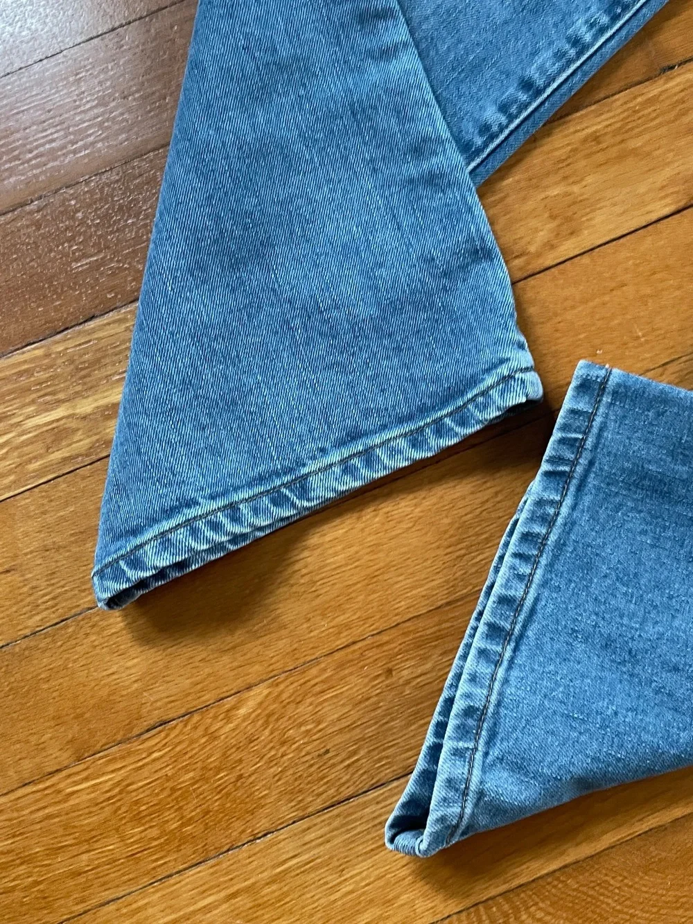 FRAME // Le Jane Ankle  straight leg jeans - Deepwater wash size 28 - Picture 9 of 13